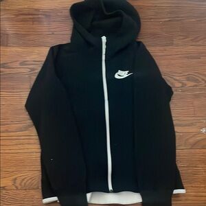 Nike Black Zip-Up Hoodie
